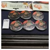 6 star wars guard pins (display)