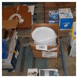 ctn of 9ï¿½ white plates