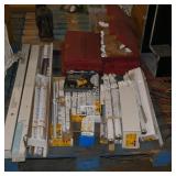 skid of asst led/fluorescent bulbs