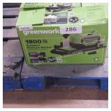 greenworks 1800psi pressure washer