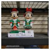lighted mickey/minnie
