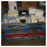 lot of breast pump and baby accessories