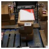 2 ctns laser labels asst szs