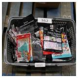 basket of face masks