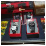 4 timex watches - needs batteries (display)