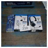 2 wired ps4 & charging cord