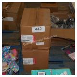 2 ctns laser labels asst szs