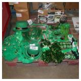 lot of st pattys day decor