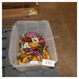 tote of inflatable balls