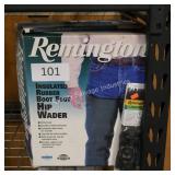 remington hip waders w suspenders