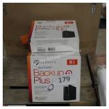 5 seagate backups - note tested