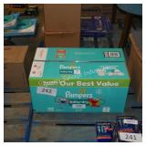 112ct sz 7pamper diapers
