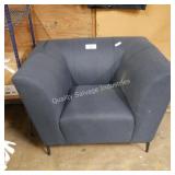 blue accent chair