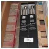 2 double drapery rods