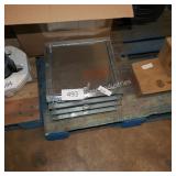 4 metal frame boxes