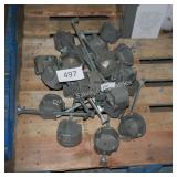 lot of electrical boxes