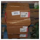 6 ctns of laser labels asst szs