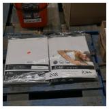 2 full size fitted sheets