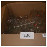 ctn of asst glassware