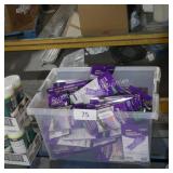 1 carton reusable latex gloves