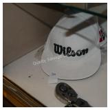 2 wilson ball caps (display)