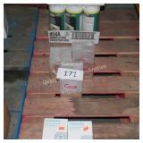 3 cartons fireplace rocks