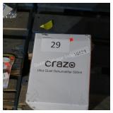 crazo quiet dehumidifier