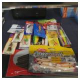 assorted lures (display)