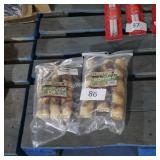 2/3 count jerky wrap dog chews