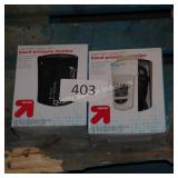 2 blood pressure monitors