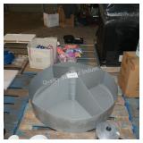 4 section round divider