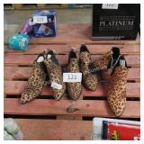 3 asst sz ladies boots