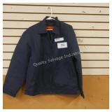 sz lg red cap work jacket