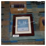 11ï¿½x14ï¿½ solid wood pic frame