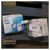 3pk bottles w/ bottle warmer