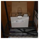 6pk stemmed drinking glasses