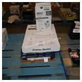 3 toilet  seats/dryer vent kit