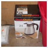 chefschoice thermal electric kettle