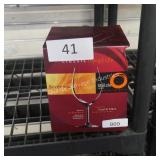 4pc crystal glass set