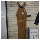 red cap sz lg overalls