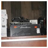 boys sz 13 blk/gray eddie bauer sandals (display)