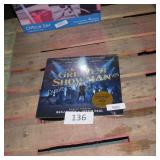 unopened the greatest showman vinyl;