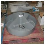 4 space round dividers