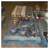 skid of corded dyson -parts