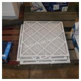 3 - 25x25x1 air filters
