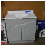 30ï¿½ vanity w top (damage to back