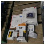 3 honeywell thermostats & dimmer switch