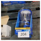 kobalt rechargeable light