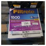 2-14x14x1 air filters