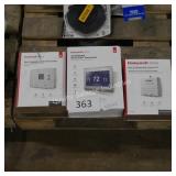 3 honeywell thermostats